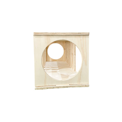 Túnel Montessori de Madera con Rampa Desmontable