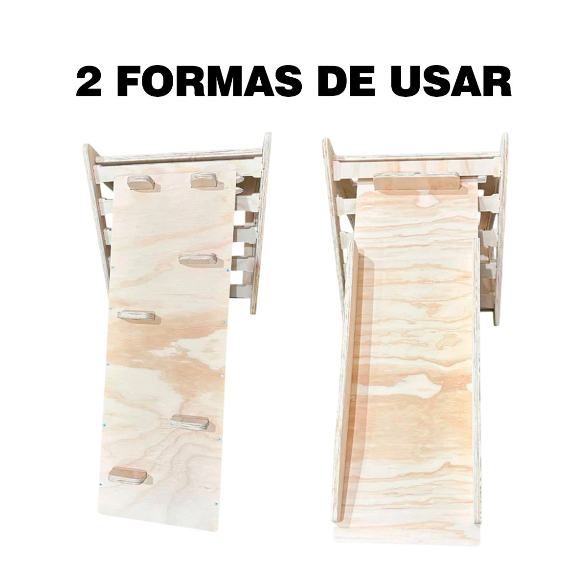 Circuito de Escalada Pikler de Madera para Niños con Rampa