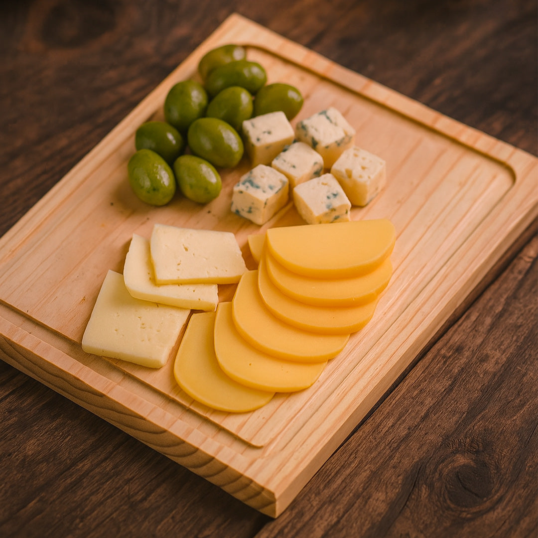 Pack De 10 Tablas O Plato Rectangular Modelo4, 30x22