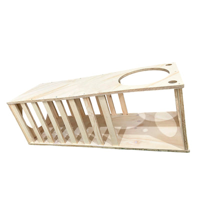 Túnel Montessori de Madera con Rampa Desmontable