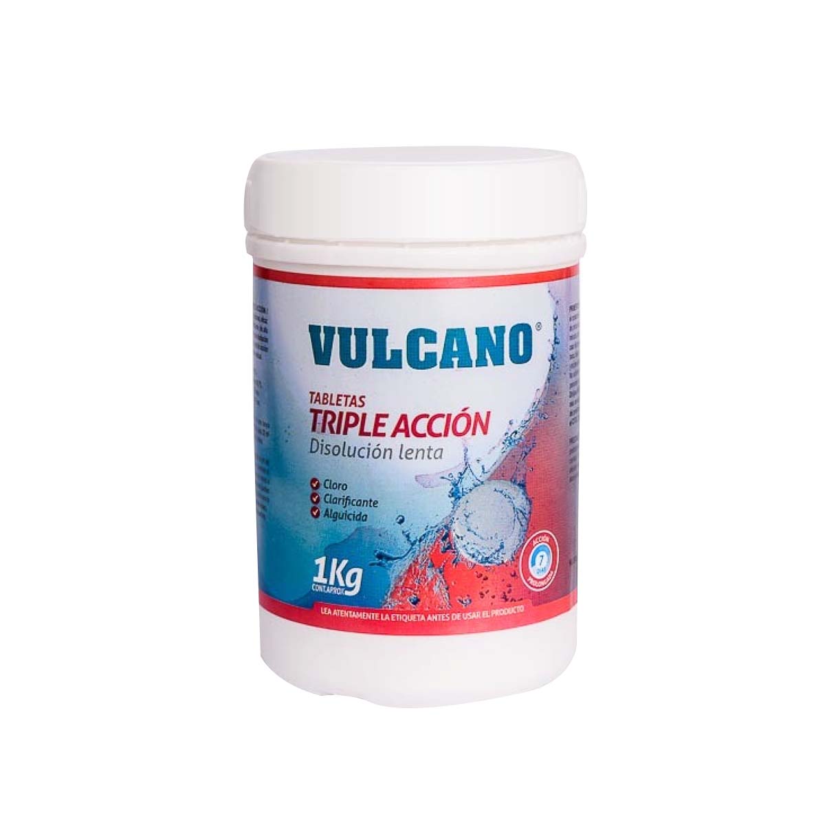 Cloro para Piscinas en Tabletas 1 kg