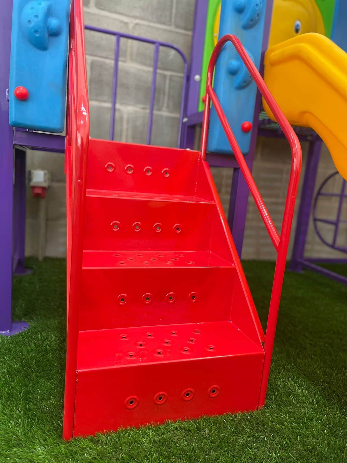 Juego Infantil de Exterior con Tobogán 470x290x220 cm