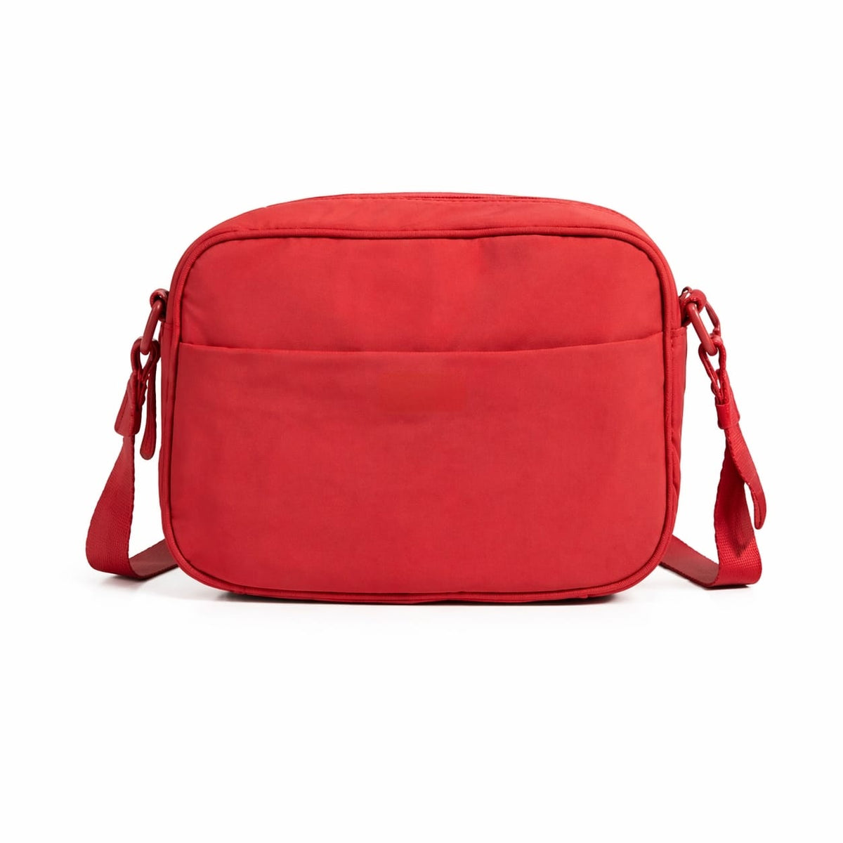 Bandolera Isadora Urbana Comodidad Y Estilo En Rojo Vibrante