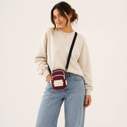 Bandolera Isadora Minimal - Estilo Shoulder Bag y Textura Soft