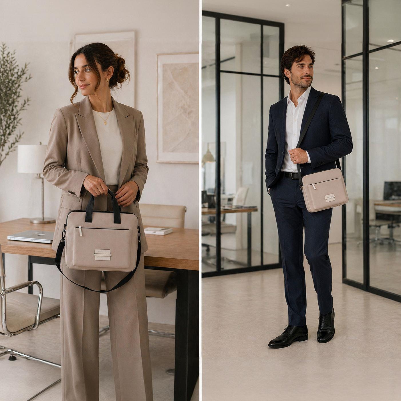 Cartera Isadora Satchel Minimal - Estructura Elegante y Estilo Ejecutiv