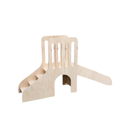 Módulo de Juego de Madera para Niños con Resbalín