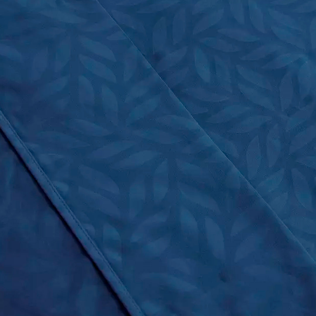 Sábanas 2.5 plazas 240 hilos Azul Plumetti Mashini
