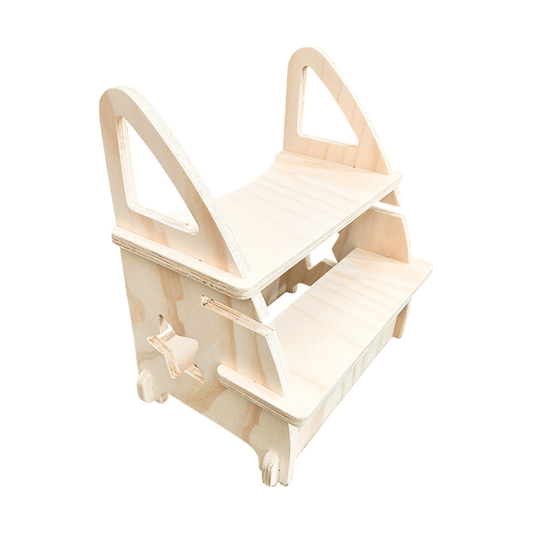 Banquito/Piso de Altura Montessori de Madera para Niños