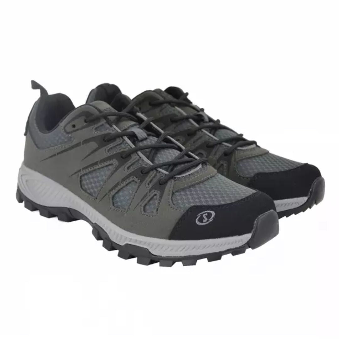 Zapatilla Spalding  Outdoor Hombre gris y negro