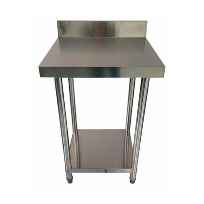 Mesón Mural de Acero Inoxidable 60x60x90 cm