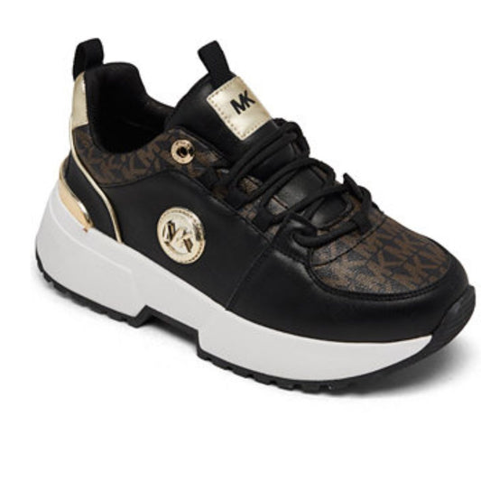zapatillas Michael Kors Originales con diseño monograma y suela chunky