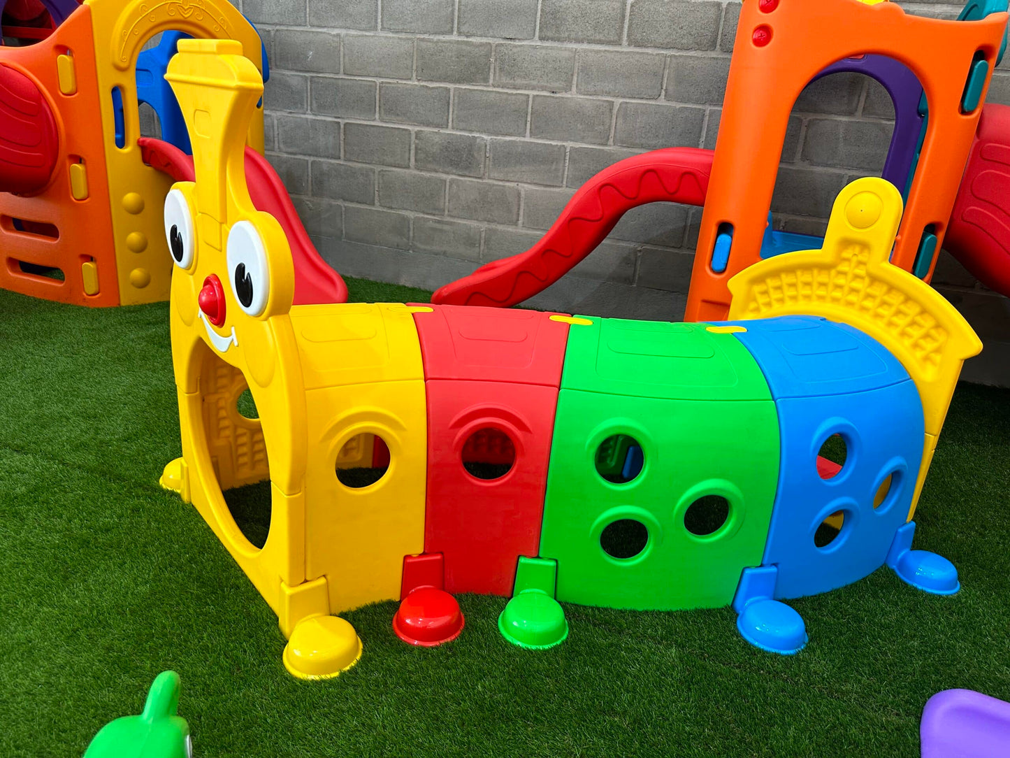 Túnel de Juego Infantil Multicolor 170x63x103 cm