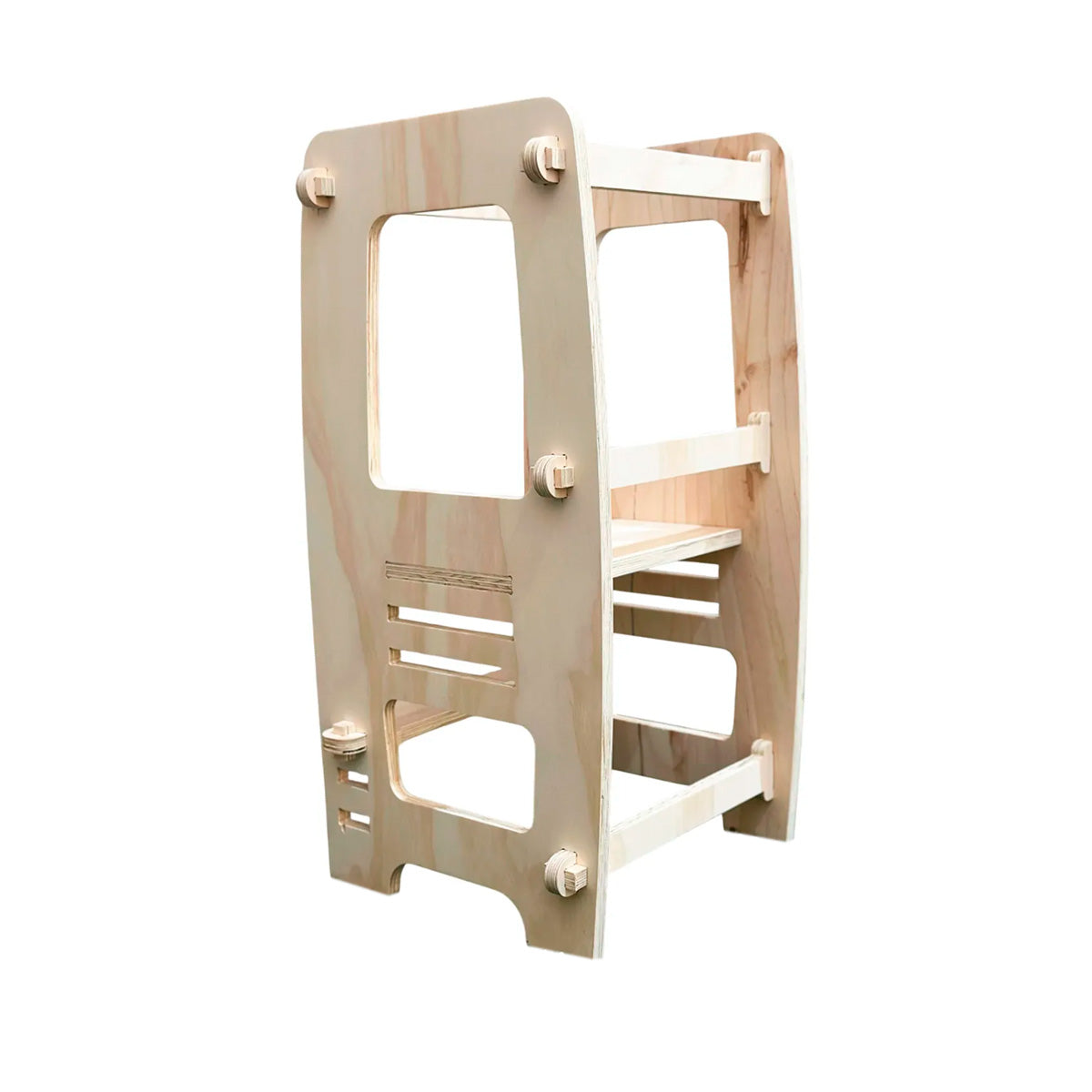 Pack 29 Montessori: Silla + Torre de Aprendizaje + Librero para Niños